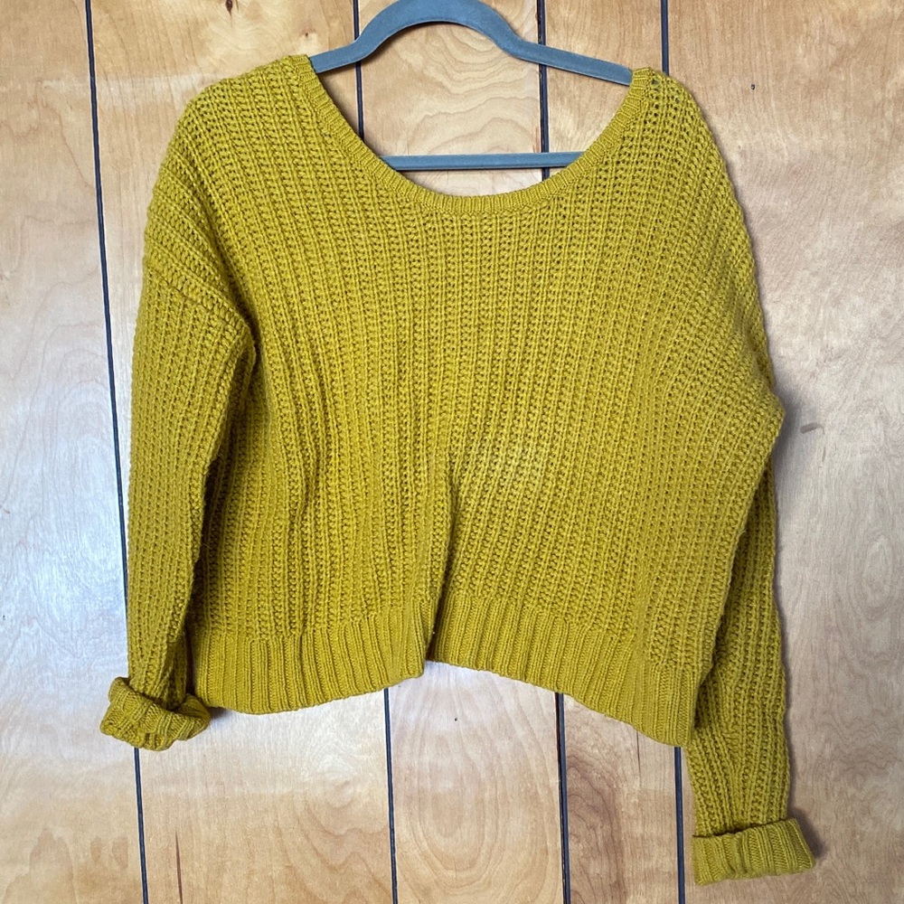 Mustard sweater